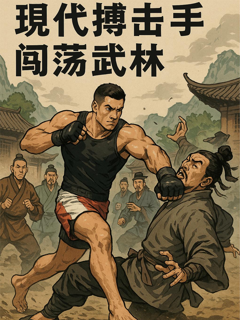 现代搏击手闯荡武林